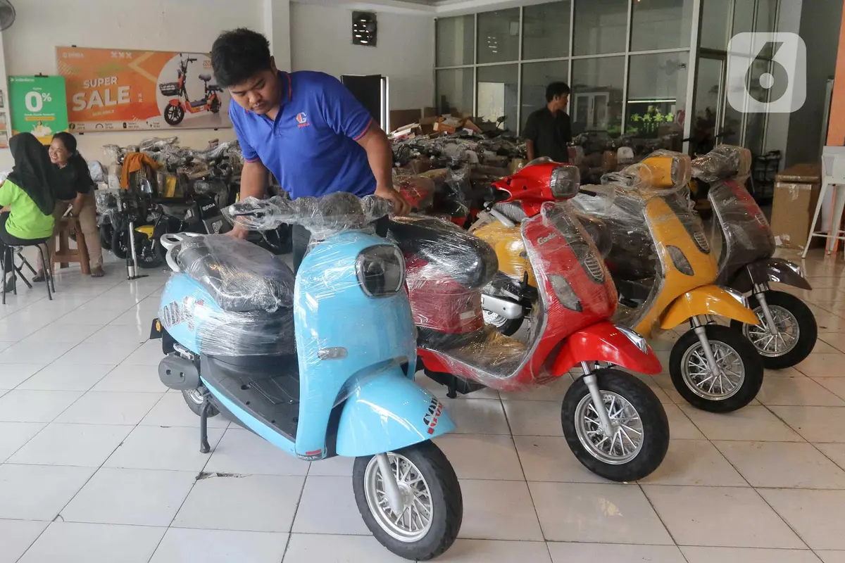 Jumlah Kendaraan Listrik di Indonesia Capai 133.225 Unit