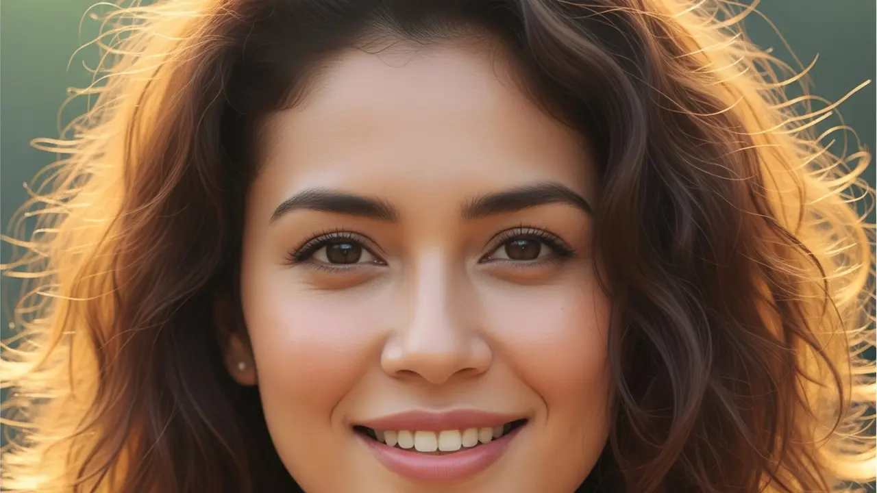 Messy Shoulder-Length Curls