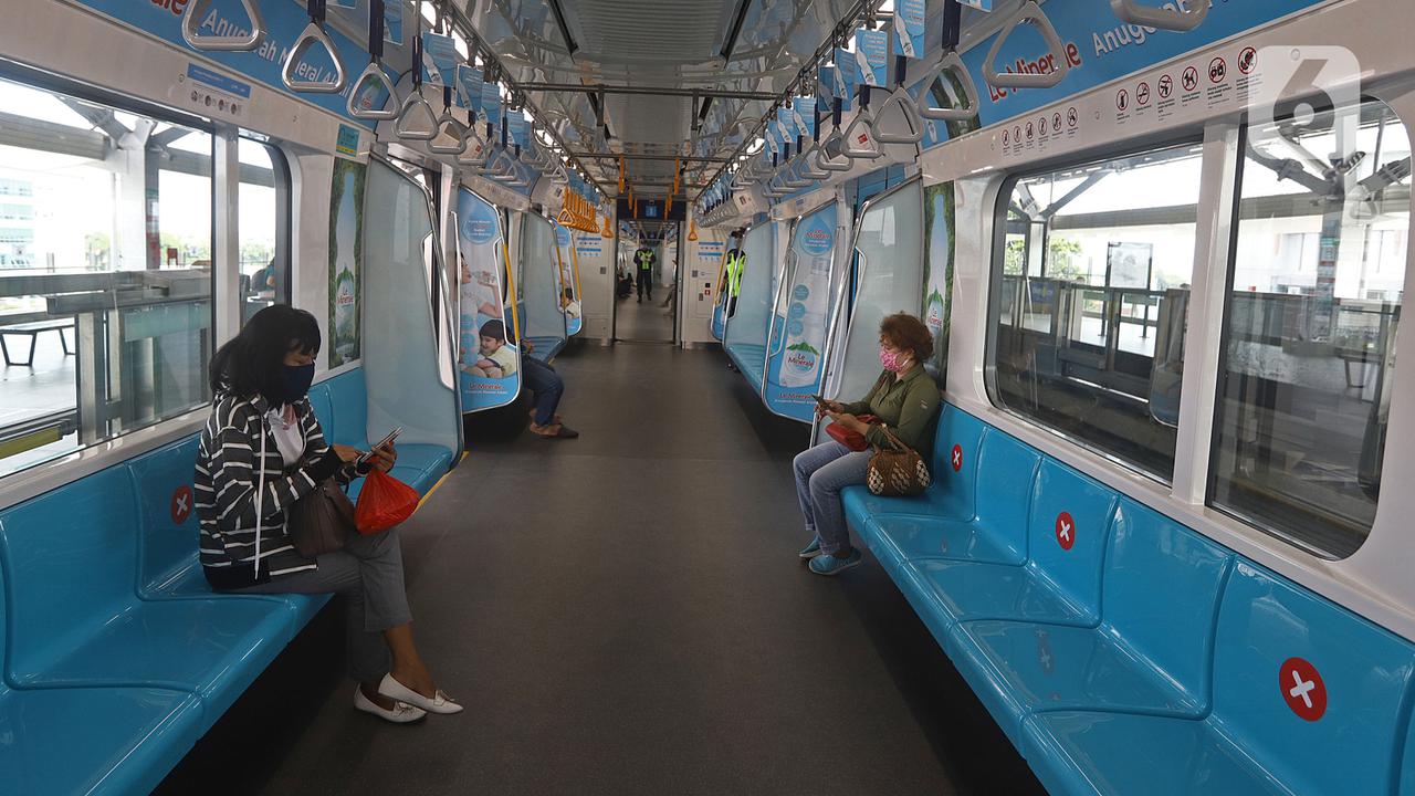 Penumpang MRT Wajib Pakai Masker