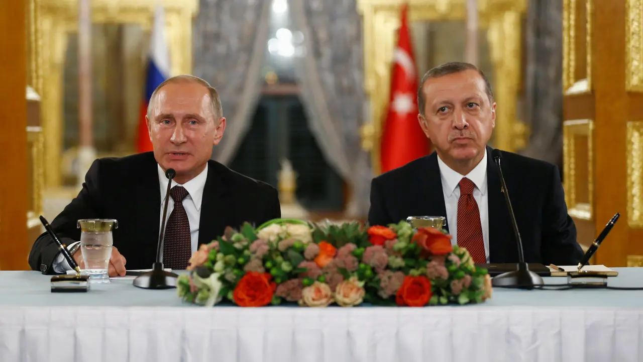 Juru Bicara Presiden Ketiduran Saat Pertemuan Putin dan Erdogan