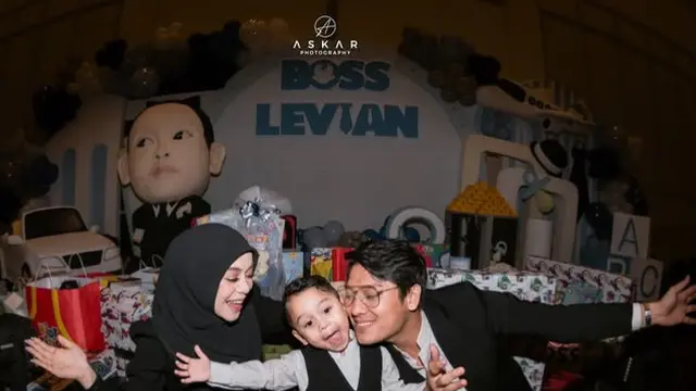 Lesti Kejora saat Rayakan Ulang Tahun Putra Pertamanya. [@askar_photography]