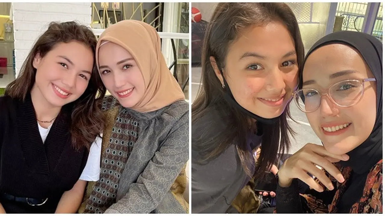 6 Potret Kebersamaan Saskia Chadwick dan Adelia Pasha, Bak Kakak Adik