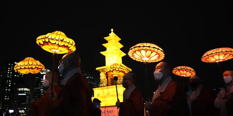 Jelang Ulang Tahun Buddha di Korea Selatan