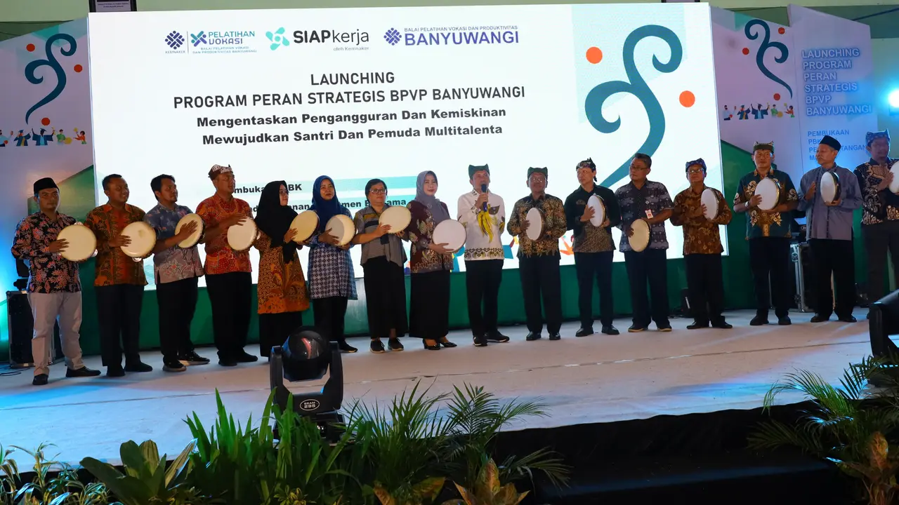 Pemerintah Banyuwangi, bekerja sama dengan Balai Pelatihan Vokasi dan Produktivitas (BPVP) Banyuwangi untuk memberikan pelatihan kepada ribuan anak muda Banyuwangi (Istimewa)