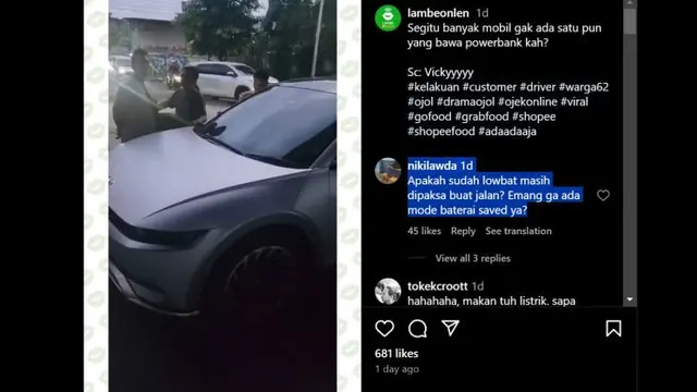 Viral! Hyundai Ioniq 5 Diduga Mogok di Ancol, Bikin Kemacetan Panjang