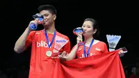 Praveen Jordan / Debby Susanto sukses menambah gelar untuk Indonesia di ajang All England. (PBSI)
