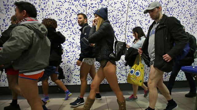 Melihat Warga Dunia Peringati Hari Tanpa Celana