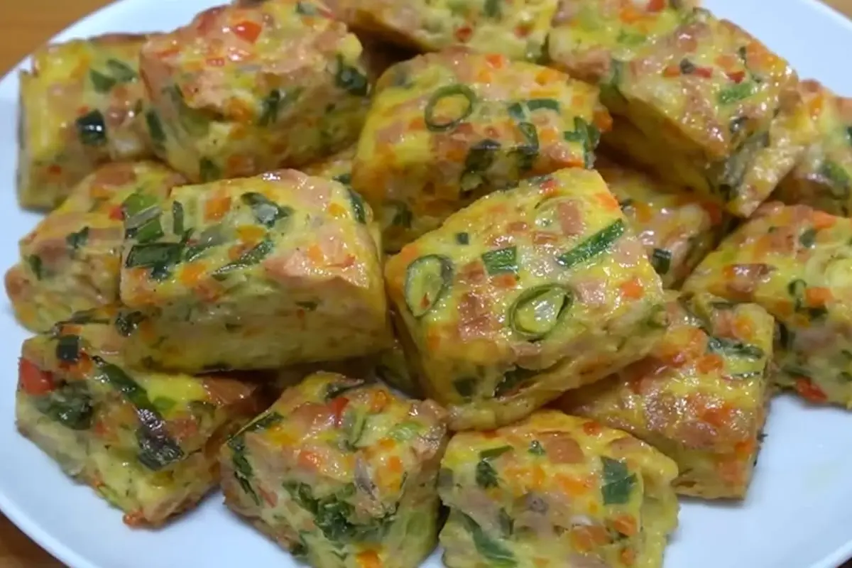 Telur Dadar Kukus Goreng