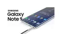 Perkiraan desain smartphone Samsung Galaxy Note 9 (Sumber: Softpedia)