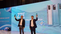 Peluncuran HP Android ZTE di Indonesia. (Liputan6.com/ Agustinus Mario Damar)