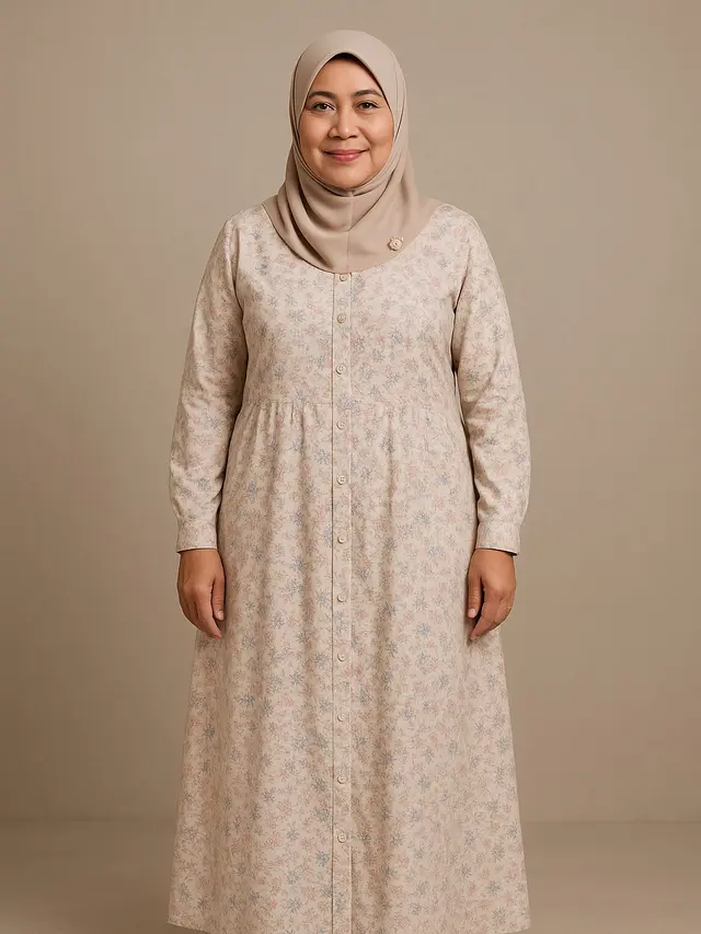 Gamis yang Nyaman untuk Usia 45 Tahun ke Atas (Foto: ChatGPT)