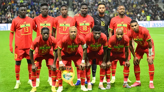 Tim Grup H Piala Dunia 2022 Qatar - Timnas Ghana