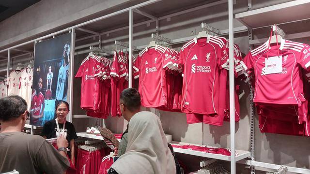 Peluncuran jersey Liverpool 2025/2026 di Jakarta