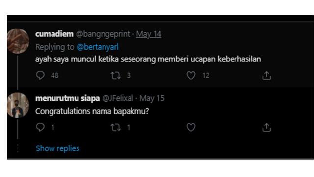 6 Potret Kocak Tebak Nama Bapak Ini Random Banget Bikin Geleng Kepala