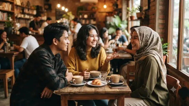 Selalu Menyempatkan Waktu (AI Generated)