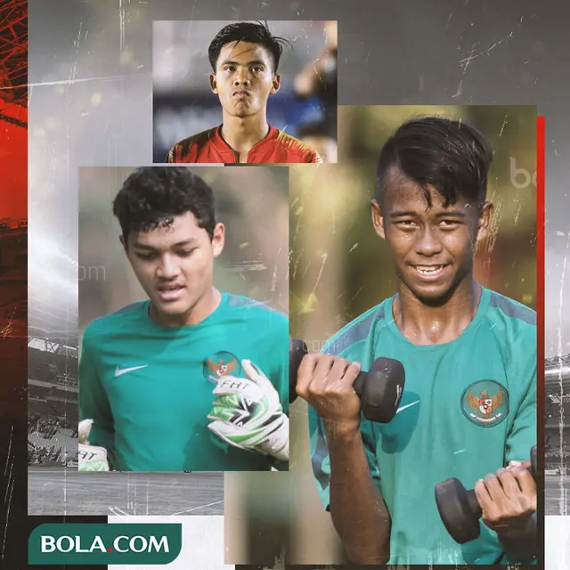 Timnas Indonesia - Muhammad Adi Satryo, David Maulana, Mochammad Supriadi