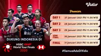 Link Live Streaming Fase Grup BWF World Tour Finals 2020: 4 Wakil Indonesia Bertemu Malaysia