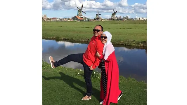 Nuri Maulida dan Sang Suami saat Berlibur ke Luar Negeri