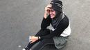 Meski menggunakan hijab, Zee Zee tetap memesona saat menekuni olahraga lari ini. Penampilan hijab debgan busana olahraga, ia juga memakai topi. (Liputan6.com/IG/@zeezeeshahab)