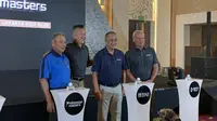 Ajang golf bergengsi Indonesin Masters 2023 resmi diluncurkan di Hotel JS Luwana, Jakarta Selatan, pada Rabu (13/9/2023). (Liputan6.com/Melinda Indrasari)