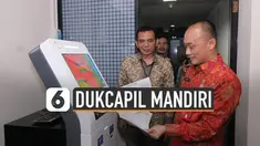Kemendagri resmi luncurkan Anjungan Dukcapil Mandiri (ADM). ADM diklaim mudahkan masyarakat urus data kependudukan.
