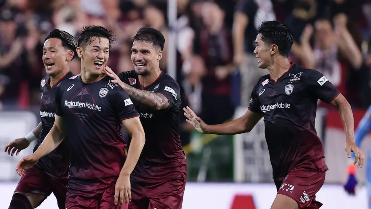 Foto: Persaingan Sengit Sanfrecce Hiroshima Vs Vissel Kobe Menuju Juara J1 League 2024