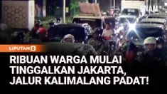 Enam hari menjelang Hari Raya Idulfitri 1447 Hijriah, arus mudik sepeda motor mulai memadati ruas Jalan Raya Kalimalang, Duren Sawit, Jakarta Timur, Sabtu malam.