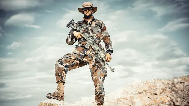 Ilustrasi mimpi, tentara
