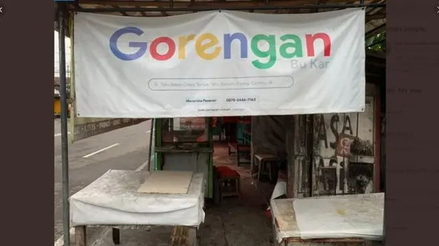 6 Spanduk Gorengan Paling Absurd Ini Bikin PembelI Enggak Habis Pikir