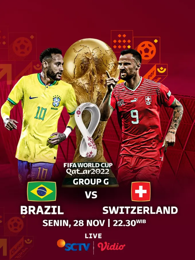 Neymar dan Danilo Bakal Absen di Pertandingan Brazil vs Switzerland World Cup 2022