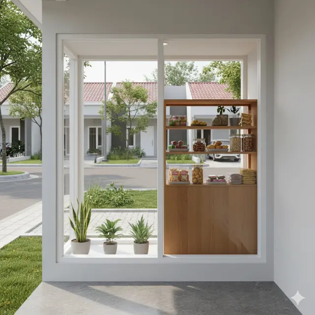Model Teras Rumah untuk Santai dan Jualan