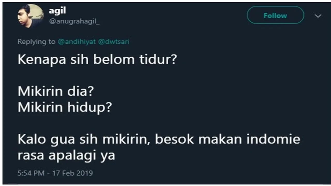 7 Curhatan Netizen Kenapa Belum Tidur