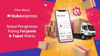 Bukalapak menghadirkan fitur logistik BukaExpress (Foto: Bukalapak)