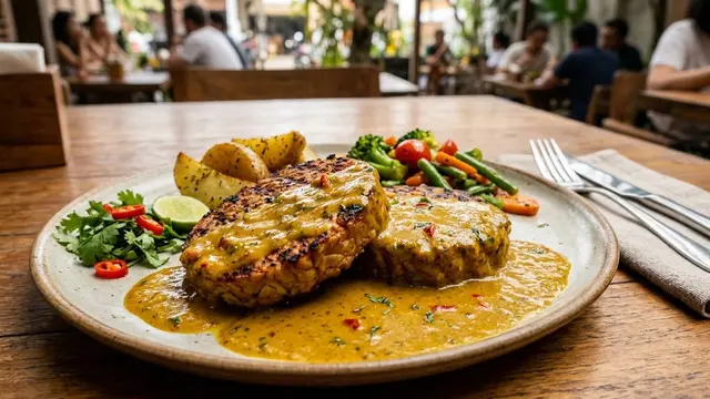 Resep Steak Tempe Saus Kari