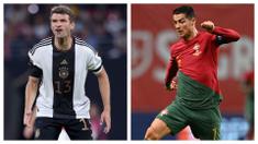 Piala Dunia 2022 Qatar telah resmi dibuka sejak 20 November 2022 lalu. Para pemain terbaik dari penjuru dunia pun telah bersiap untuk menyajikan penampilan terbaik bersama timnas masing-masing, termasuk para wakil dari benua Eropa. Tercatat ada 5 pemain Eropa yang masih aktif bermain dengan torehan gol terbanyak di ajang Piala Dunia, dan kelimanya pun siap menambah pundi-pundi gol mereka di Piala Dunia edisi ke-22 tersebut. Berikut daftar 5 pemain tersebut. (Kolase AFP)