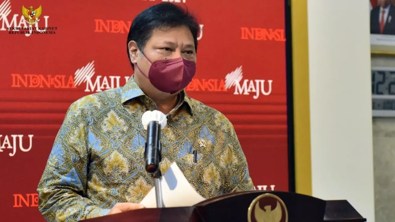 Menteri Koordinator Bidang Perekonomian Airlangga Hartarto