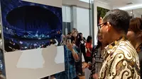 Menteri Pariwisata dan Ekonomi Kreatif (Menparekraf) Sandiaga Uno saat menghadiri pembukaan pameran foto yang diselenggarakan oleh Salon Foto Indonesia yang 43 di Sarinah, Jakarta Pusat. (Merdeka.com/Rahmat Baihaqi)