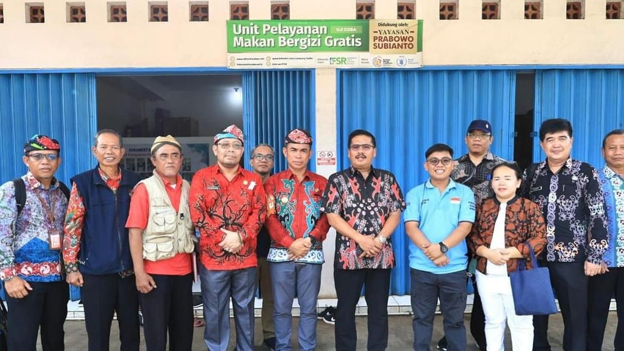 Pjs Gubernur Kaltara Didampingi Pj. Wali Kota Tarakan Kunjungi Sukabumi Untuk Uji Coba Makan Siang Gratis