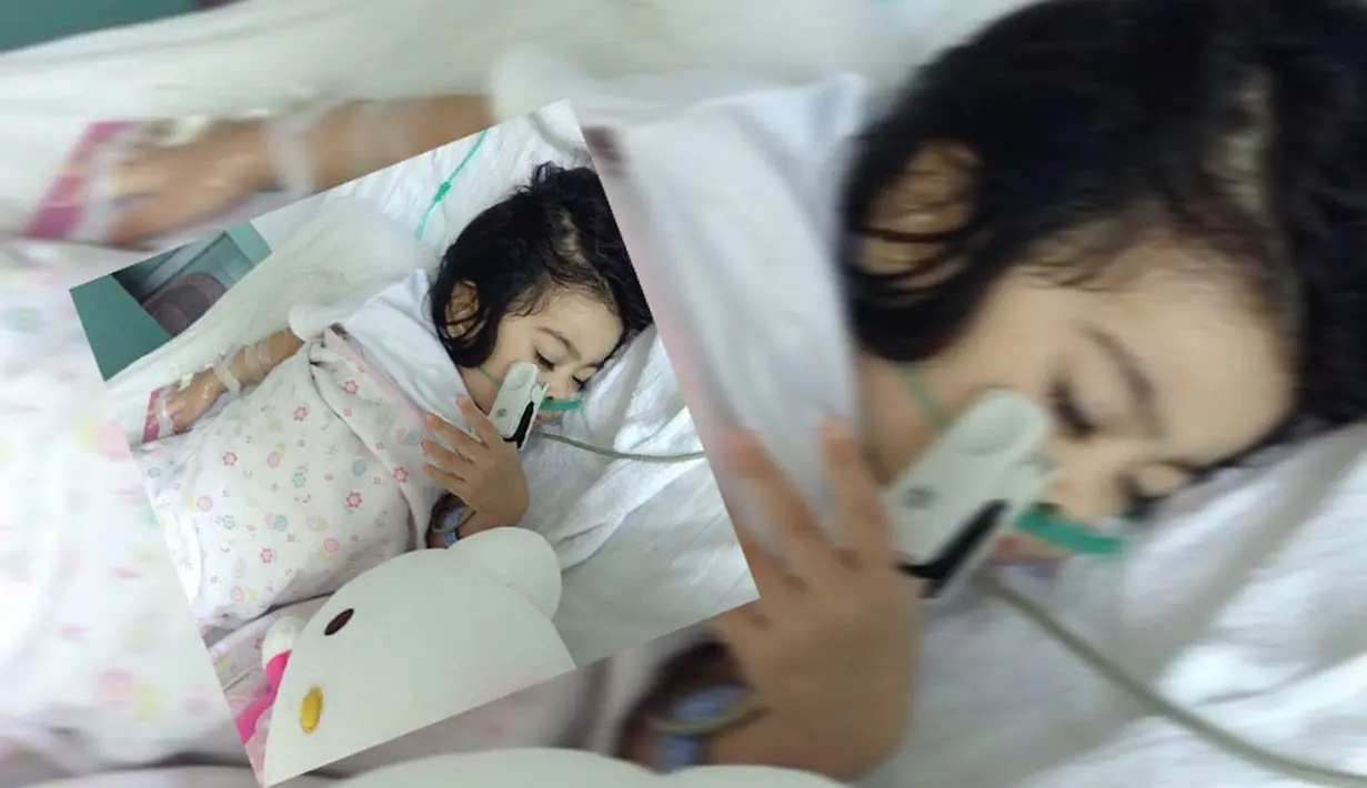 Ashira Shalva, bayi cantik berusia 2 tahun 4 bulan tersebut dikabarkan meninggal dunia pada Selasa (11/11/2104). (instagram.com/prayforashira)