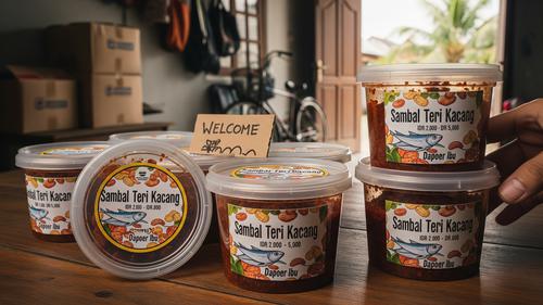 Ide Jualan Lauk Matang Rp2.000–Rp5.000 yang Cepat Laku dan Untung Harian Sambal Teri Kacang