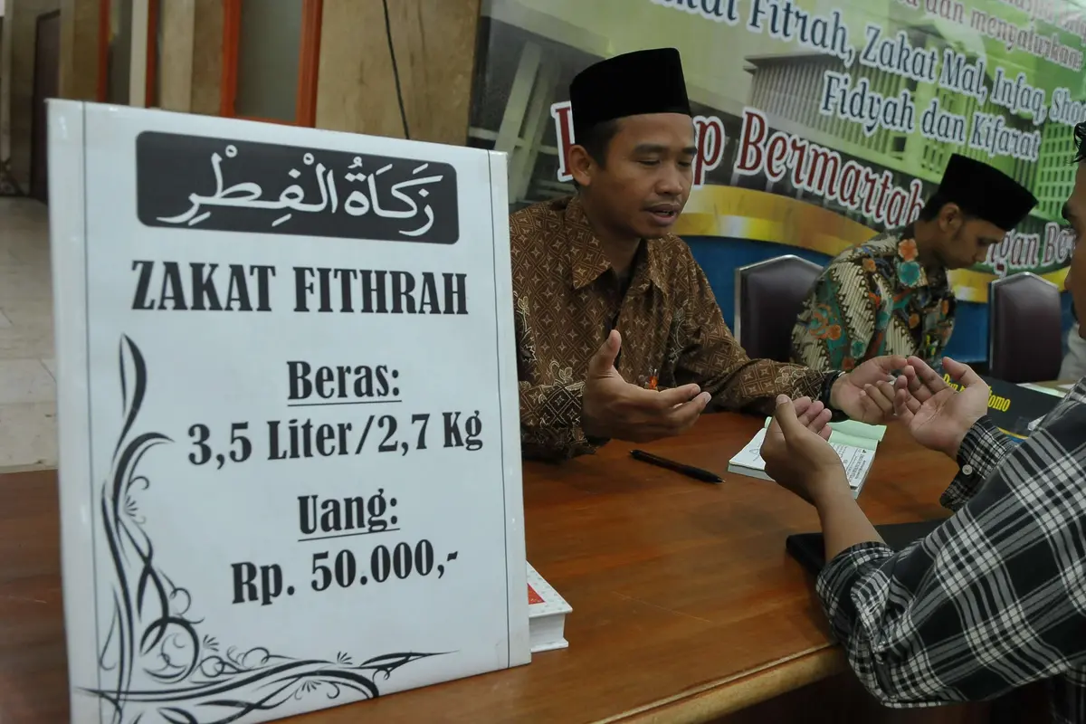 Pembayaran Zakat Fitrah