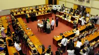 Rapat persetujuan itu sendiri dihadiri 50 anggota dari seluruh fraksi Komisi III DPR, Jakarta, (18/9/14). (Liputan6.com/Andrian M Tunay)