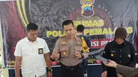 Kepolisian Resor Pemalang berhasil mengungkap dugaan penipuan bermodus penggandaan uang. (Foto: Liputan6.com/Humas Polres Pemalang/Muhamad Ridlo)