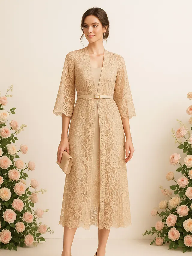 Model Cardigan Brokat Buat Layering Kondangan Outdoor