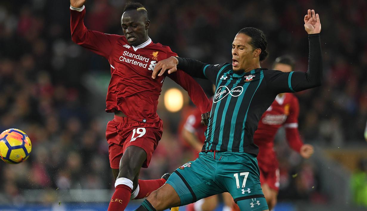 Sang pemain akan menuju Stadion Anfield saat bursa transfer musim dingin yang dibuka pada 1 Januari 2018. ( AFP/Paul Ellis)