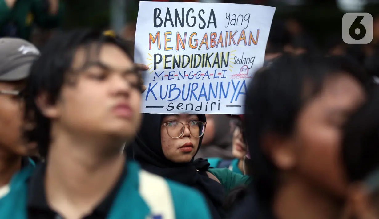 Selain di Jakarta, aksi serupa digelar di sejumlah daerah Indonesia secara serentak. (Liputan6.com/Helmi Fithriansyah)