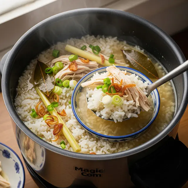 Cara Buat Nasi Kaldu untuk Anak di Magic Com