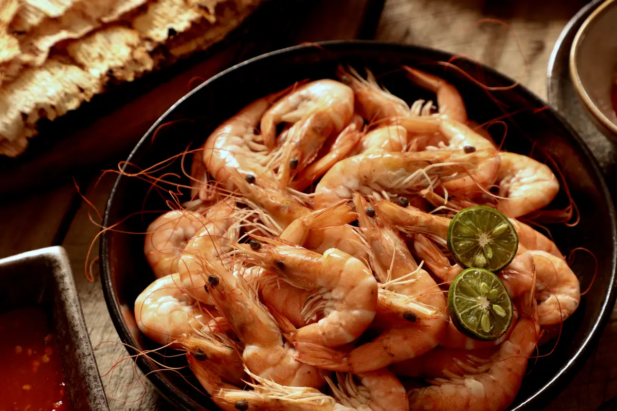udang rebus