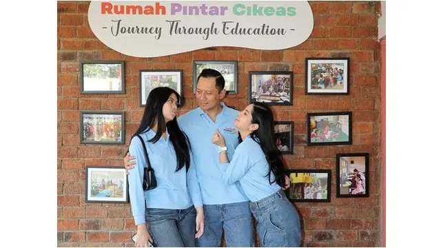 6 Potret Transformasi Annisa Pohan dan Almira Yudhoyono saat Dampingi AHY, Kompak