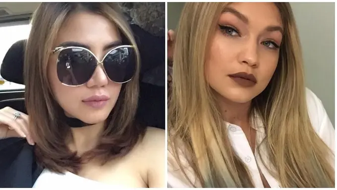 [Bintang] Bella Shofie dan Gigi Hadid